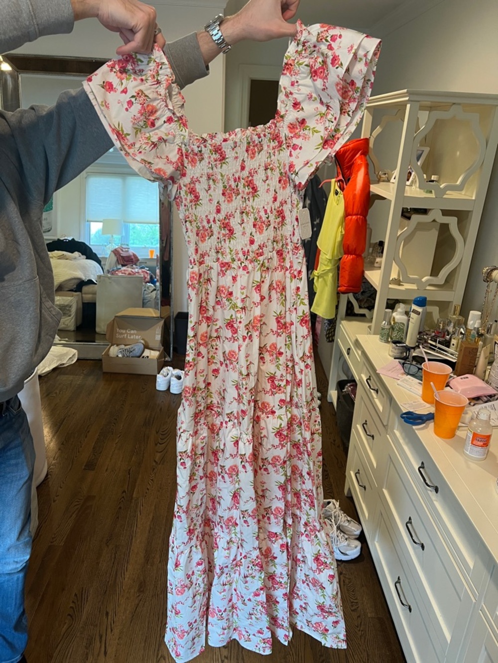 Altar’d state maxi dress